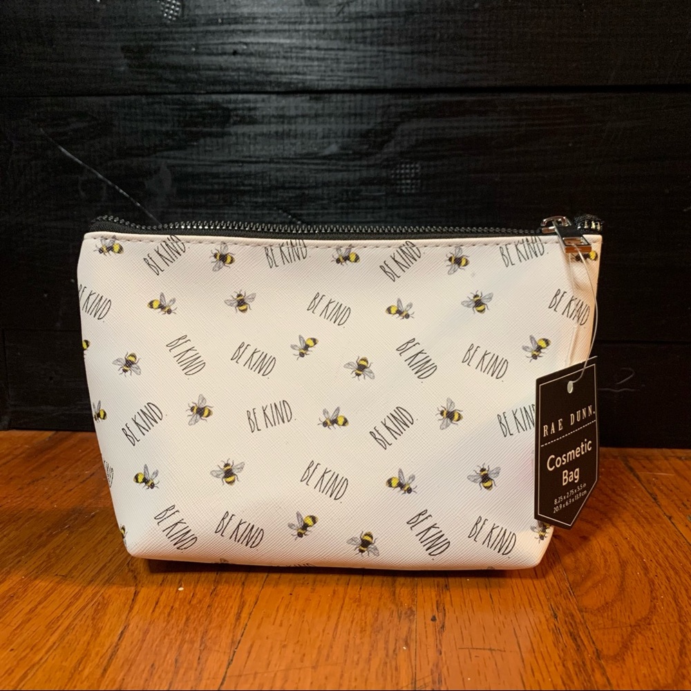 Rae Dunn - Be Kind Bee Cosmetic Bag